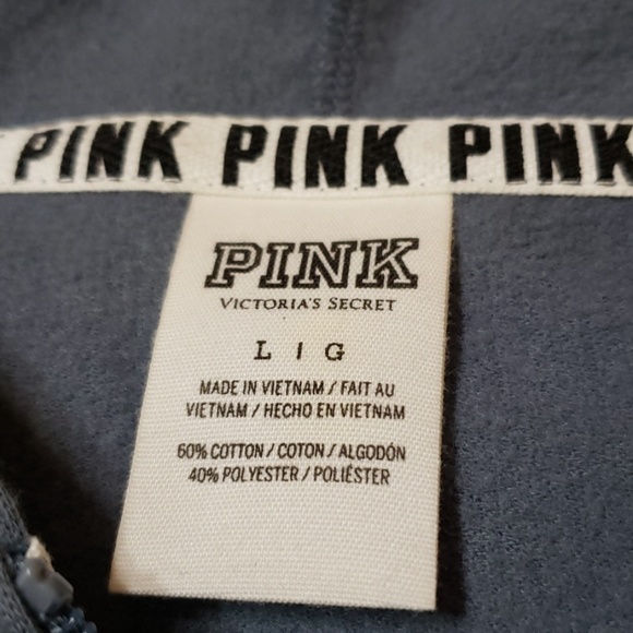 Victoria Secret Pink 1/4 zip up hoodie - Picture 2 of 7